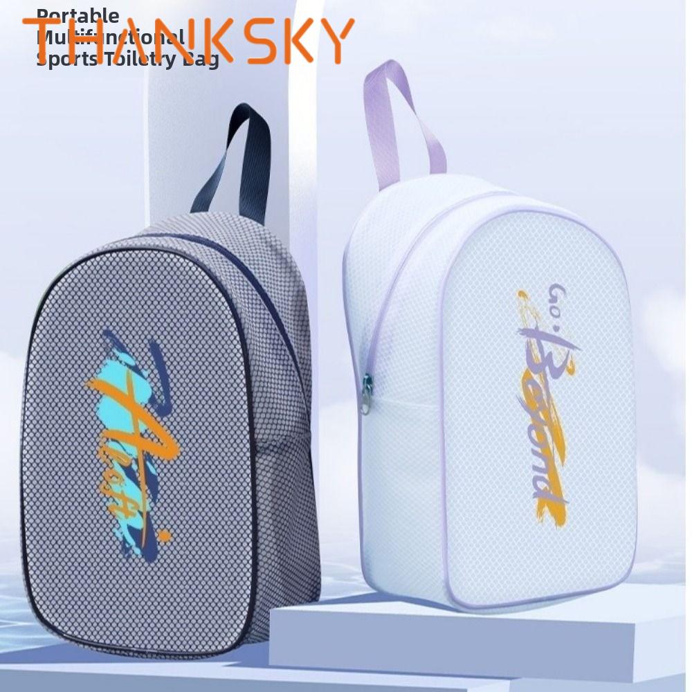 Portable EVA Material Swimming Storage Bag Large Capacity Wet Dry Separation Fitness Sports Bag Zipper Closure Design EVA Waterproof Storage Bag Rafting Sports