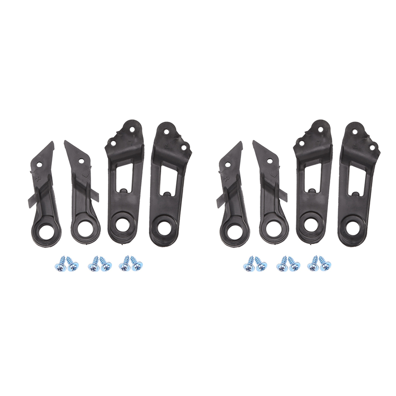 FORIDE 2 set Car Headlight Repair Kit for RX330 2003-2008 Headlight Bracket Protection Ring 8119448030 8119348030