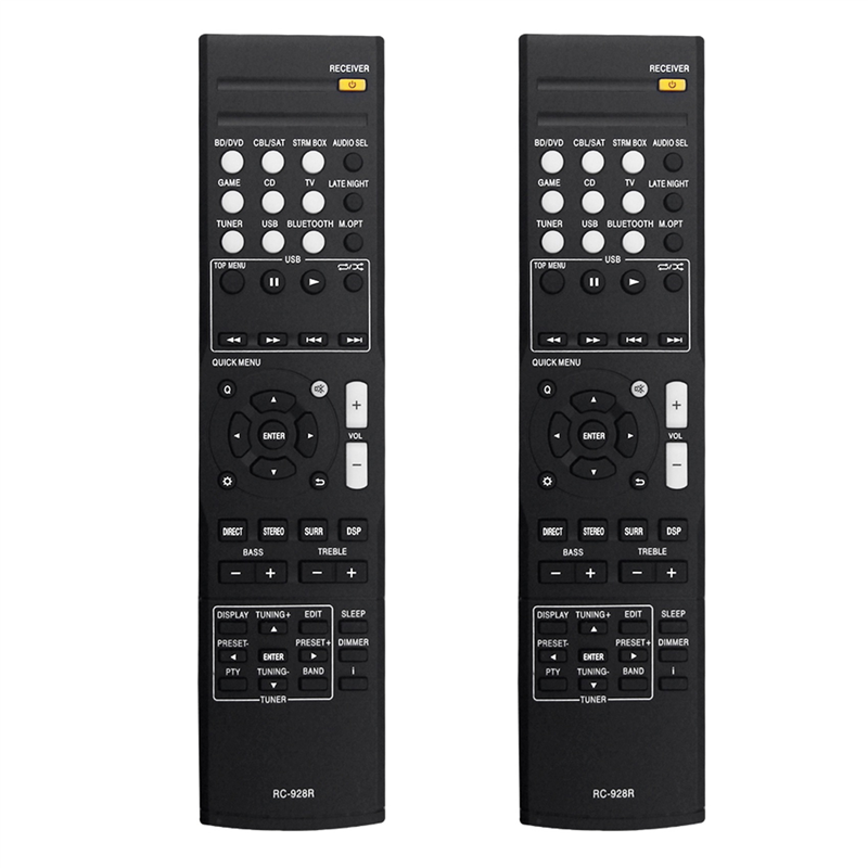 NAMUNY 2X RC-928R Replace Remote Control for AV Receiver HT-S3900 HT-R397 TX-SR373 HT-P395