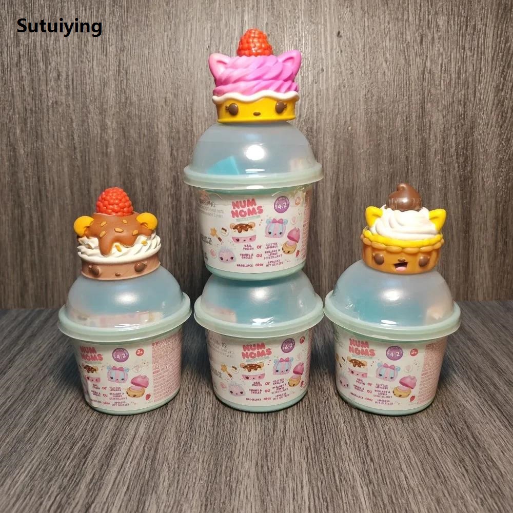 Sutuiying NumNoms Nail Polish Glitter Lipgloss Scented Light-up Num Nom Toy Sales promotion Collection Cute Animal Dolls Fun Play House Kids Birthday Gift