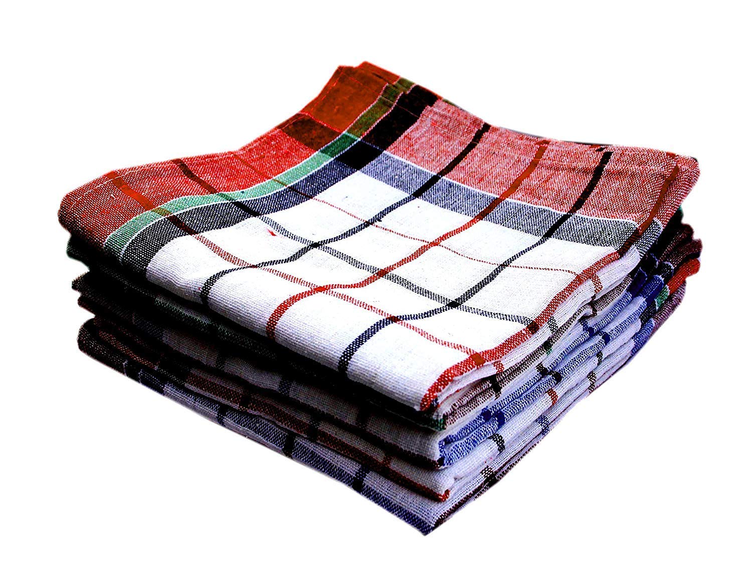 Multipurpose Kitchen Dish Towel , Cleaning Cloth 4 Pieces_Multi Color