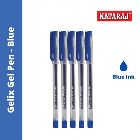Natraj Gel Pen 5 Pcs