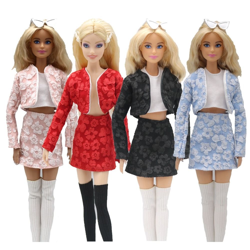 High Quality Fashion Doll Clothes Casual Handmade Elegant Coat Winter Wear Skirt 1/6 Doll/29~32cm Doll