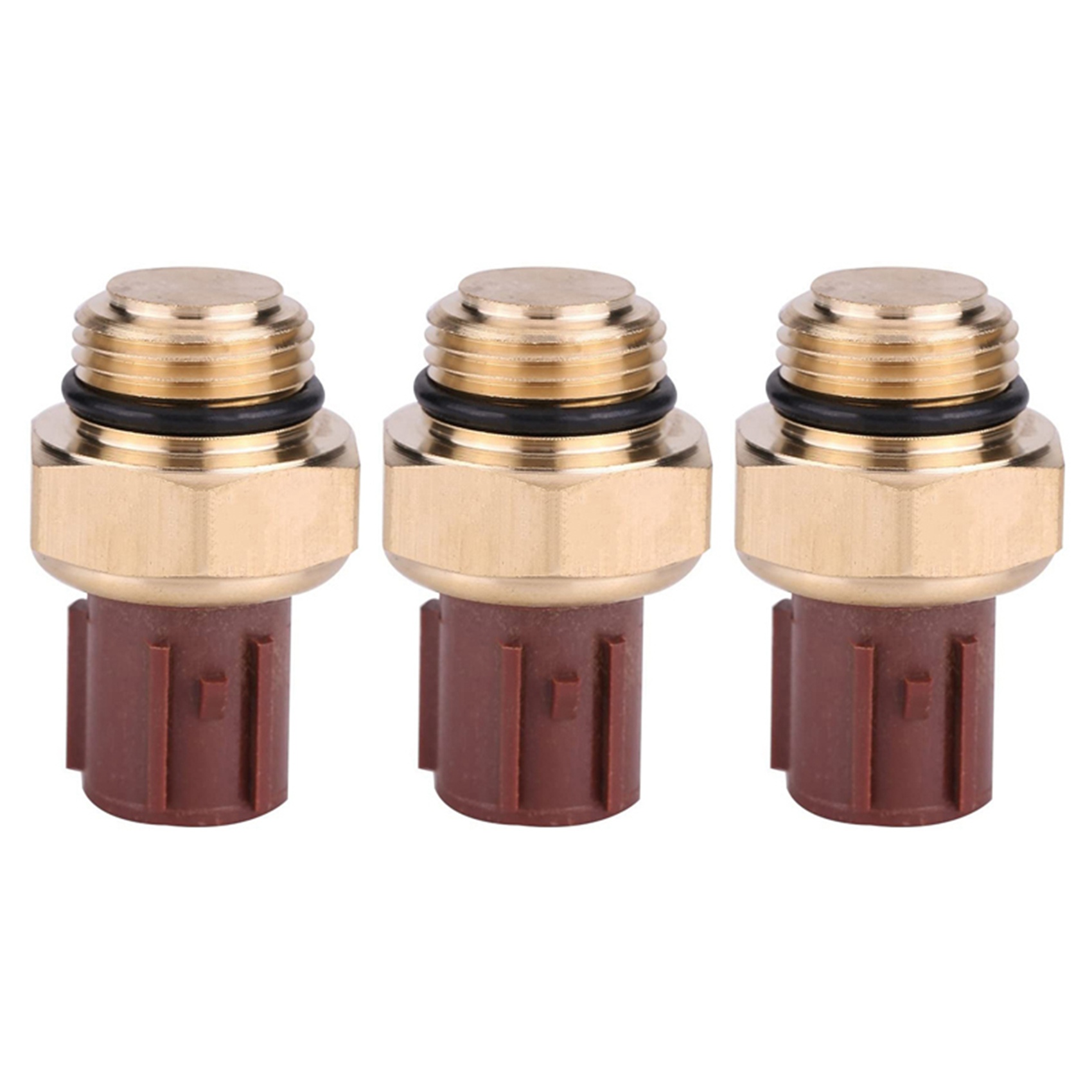 fasdaga 3X Radiator Coolant Fan Water Temperature Sensor Switch Replacement Car Accessories for 37760-P00-003