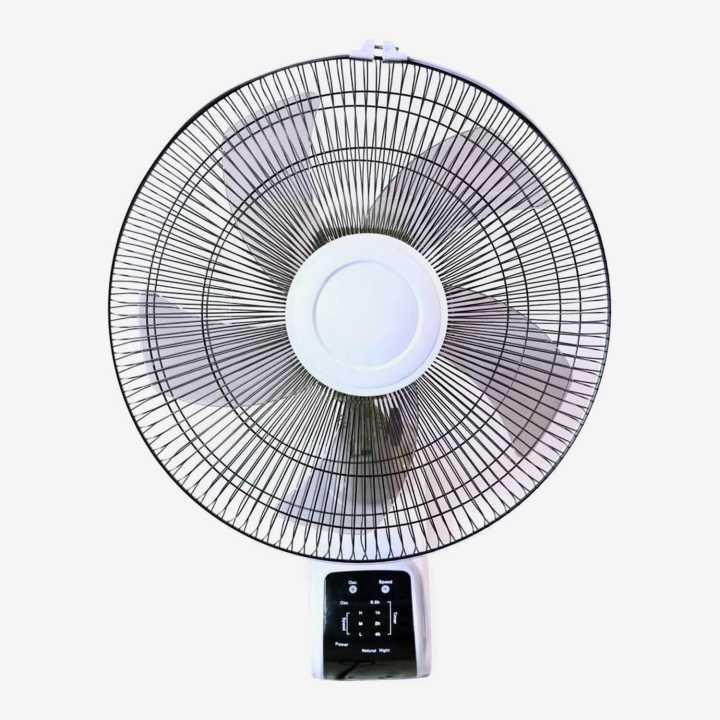 Electron remote wall 16" fan 3 speed control Quite operation 1 year warranty