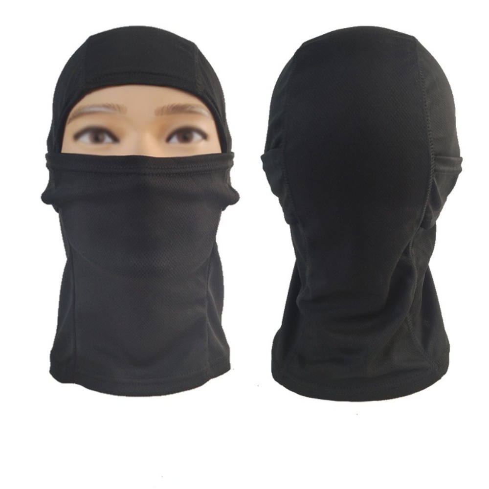 New Balaclava Face Mask Breathable Mesh Fabric Wind-proof Cycling Mask Motorcycle Elastic Ski Mask Hood Men
