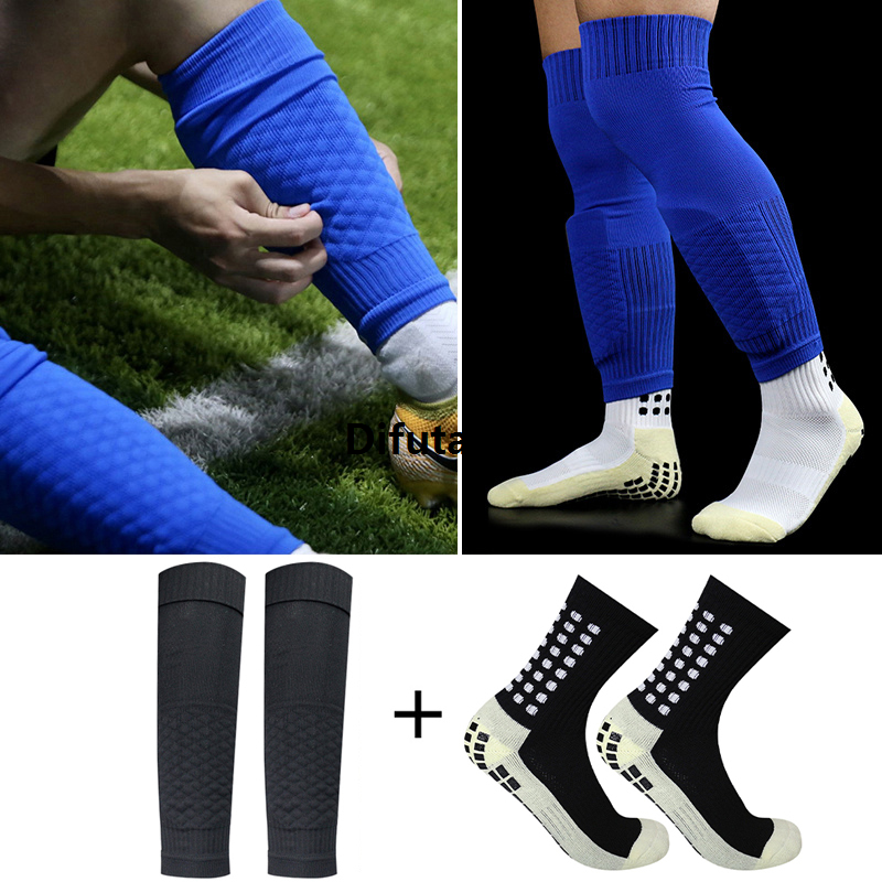 Difutagui Leg Style Socks Honeycomb 2023 Soccer 1 Protective 【2025 Version】 High Set Quality Shin Guards Football Leg Socks