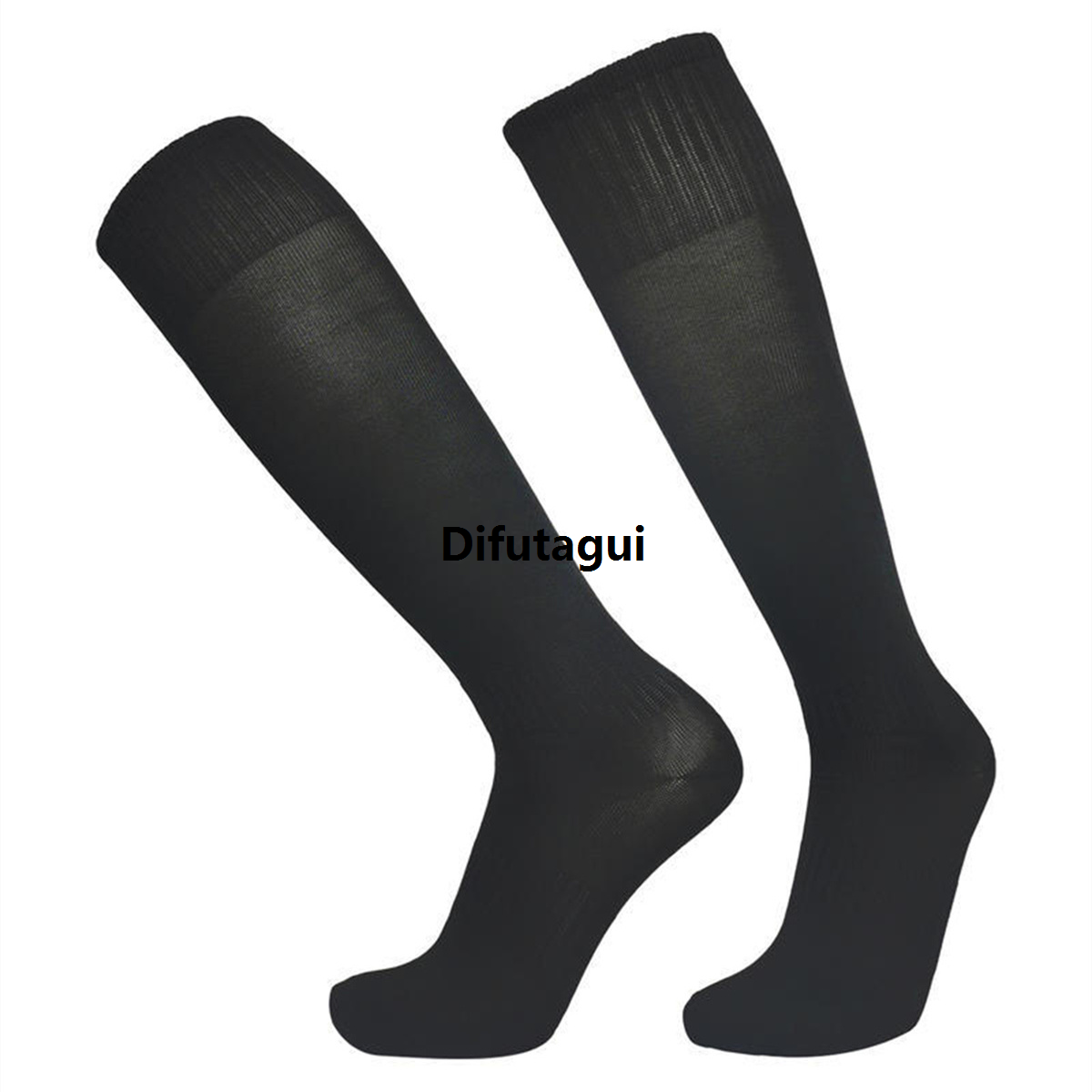 Difutagui New style Training Breathable Flat Pin Light Board Men's Thin Soccer Portable Socks Solid Color Soccer Socks Long Tube Sweat Absorbent Socks