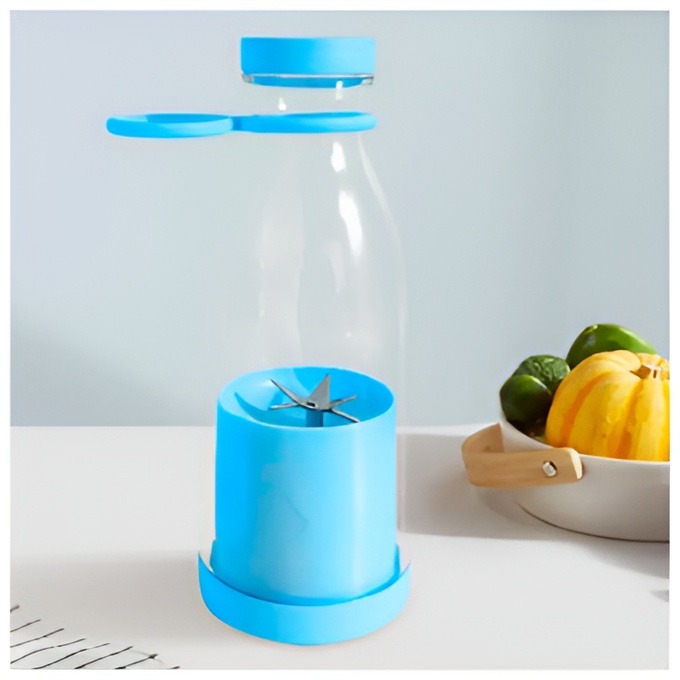 Travel Portable Fresh Juice Blender Bottle For Milkshake Whole Fruit Juicer And Blender-420Ml