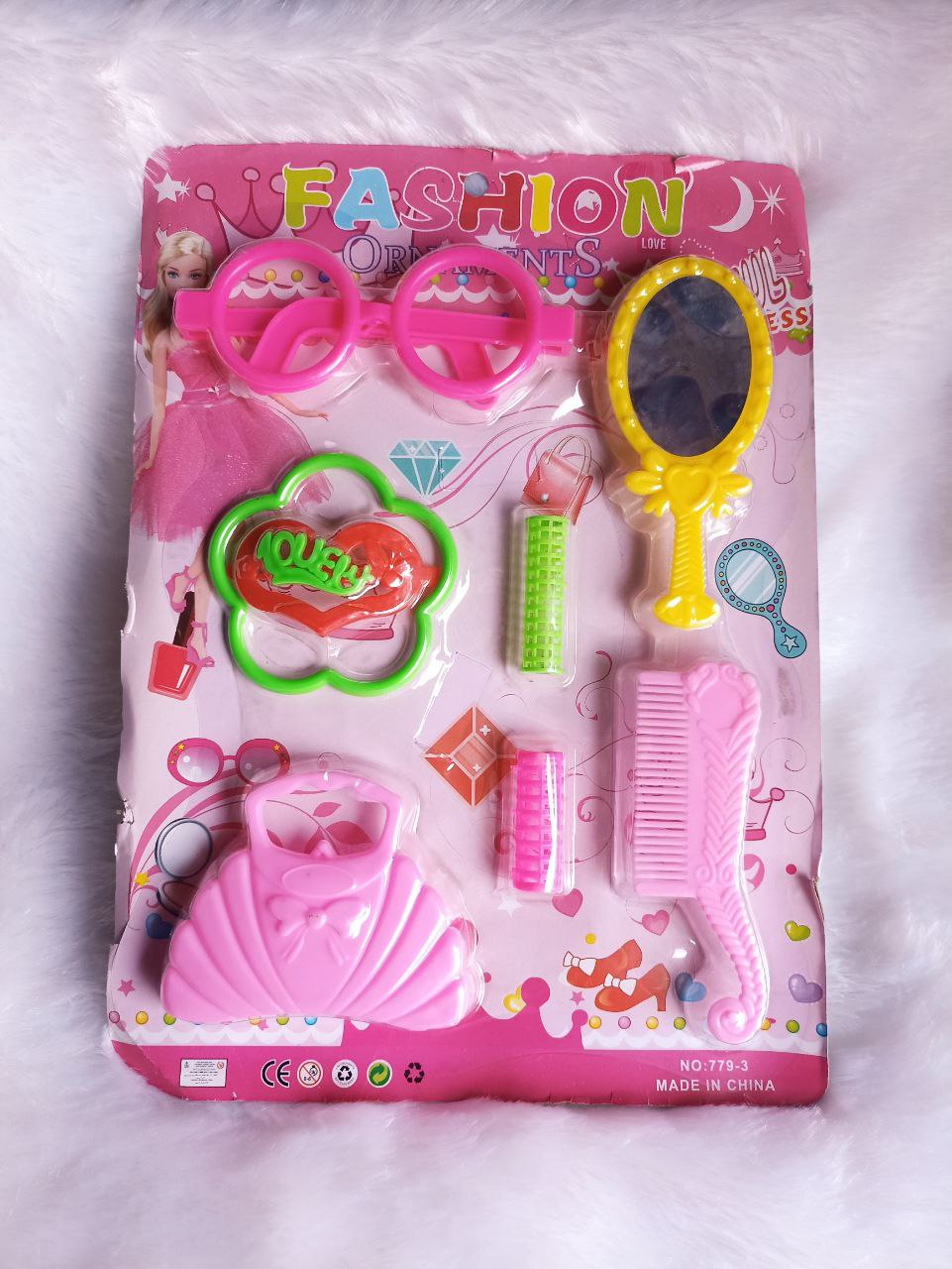 Fashion Makeup Ornaments Playset For Kids