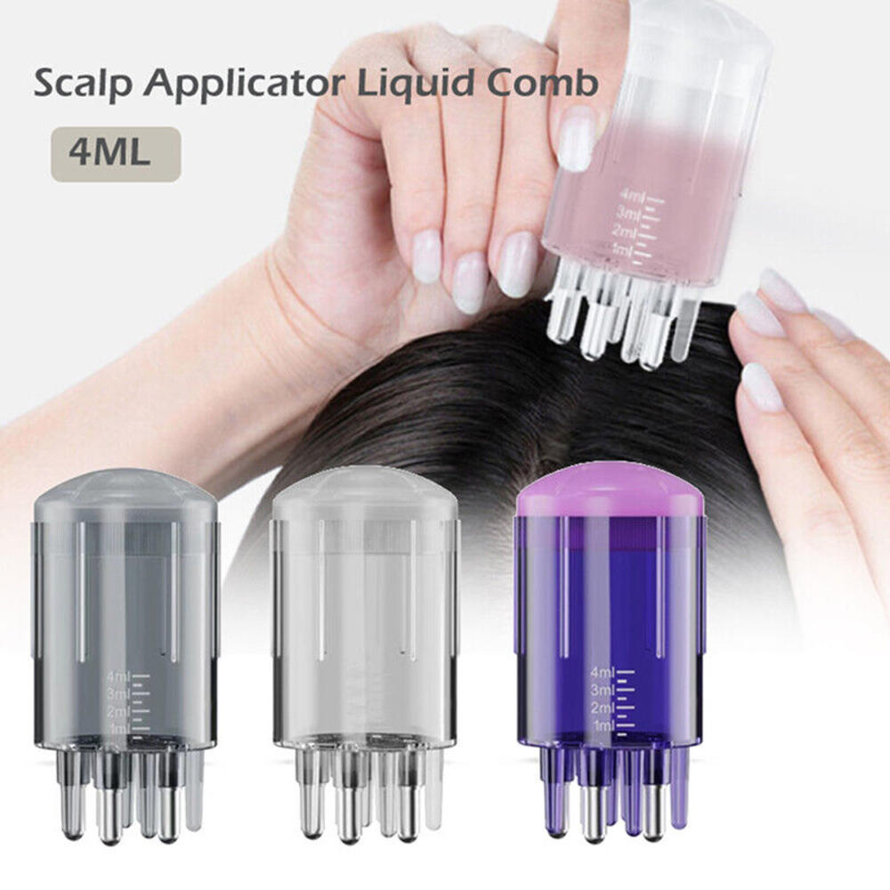 Mini Scalp Applicator Liquid Comb Comb Nourish Hair growth Serum for Serum Nourish Mini Portable Hair roots Massage Oil R1X8
