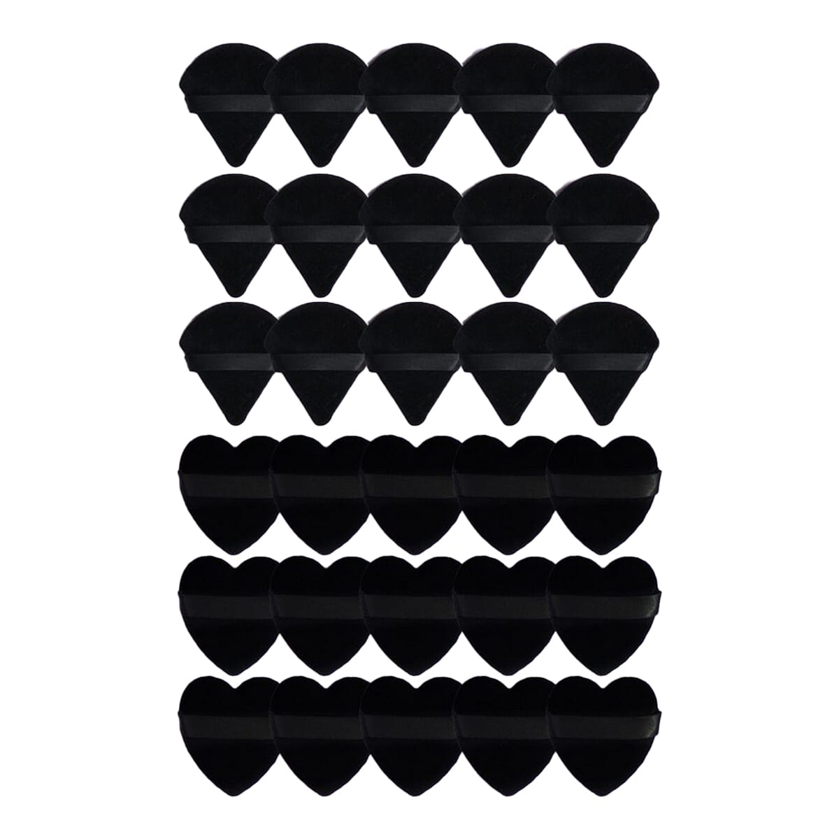 MAANGE 30pcs Mixed Shape Makeup Puff MAG51398