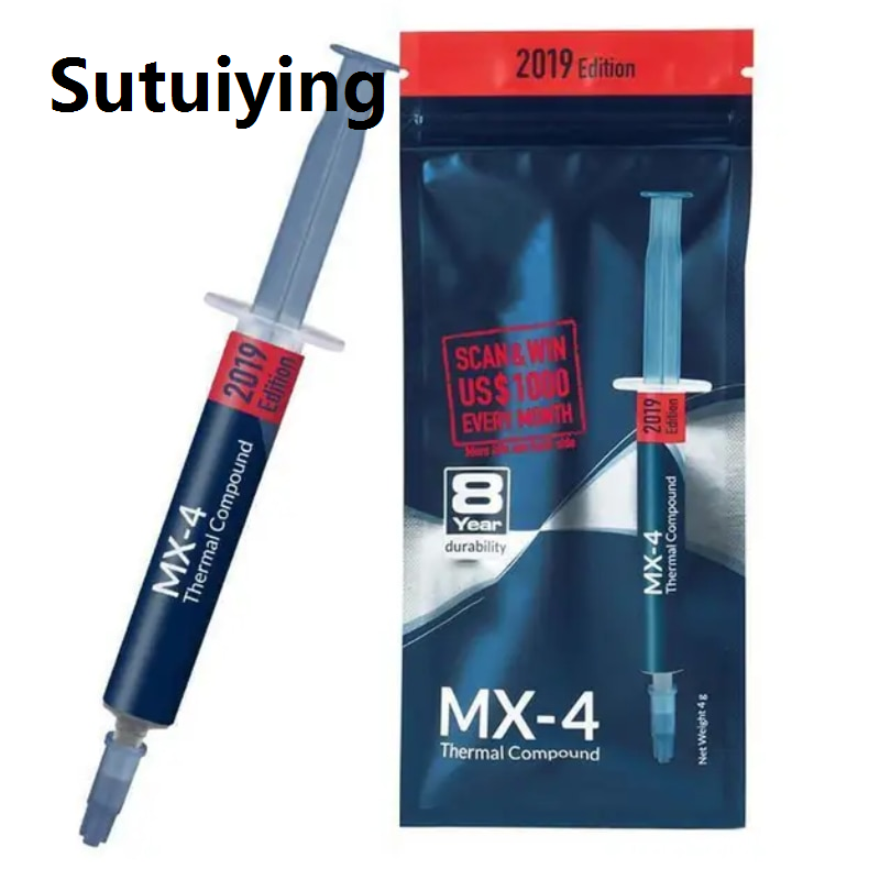 Sutuiying solder paste Thermal paste processor mx-4 Thermal grease Grease high quality cpu thermal paste Cooling Coolers CPU Thermal pastes 8.5whand tools