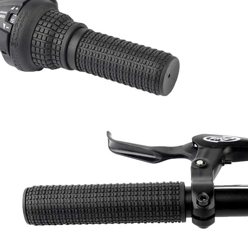 Mall turn equipment, riding length, non-slip handlebar, mountain grip bicycle, 1 pair of gloves, rubber grip, bicycle handlebar, sunshine
