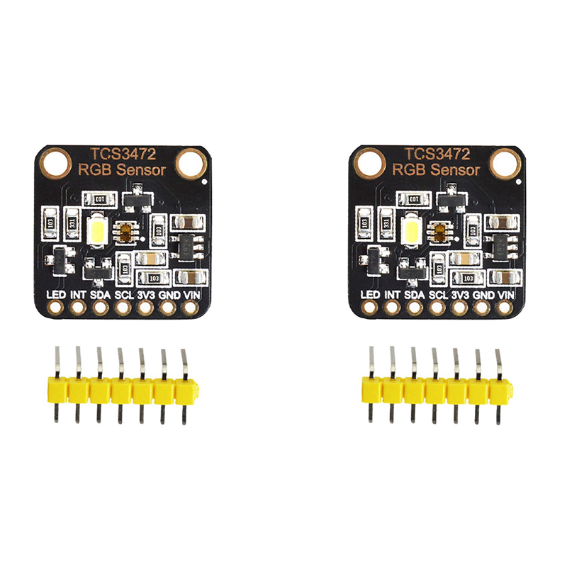 JAERBEE 2X Color Recognition Sensor TCS230 TCS3200 Bright Light Sensor RGB for STM32 DC 3.3/5V