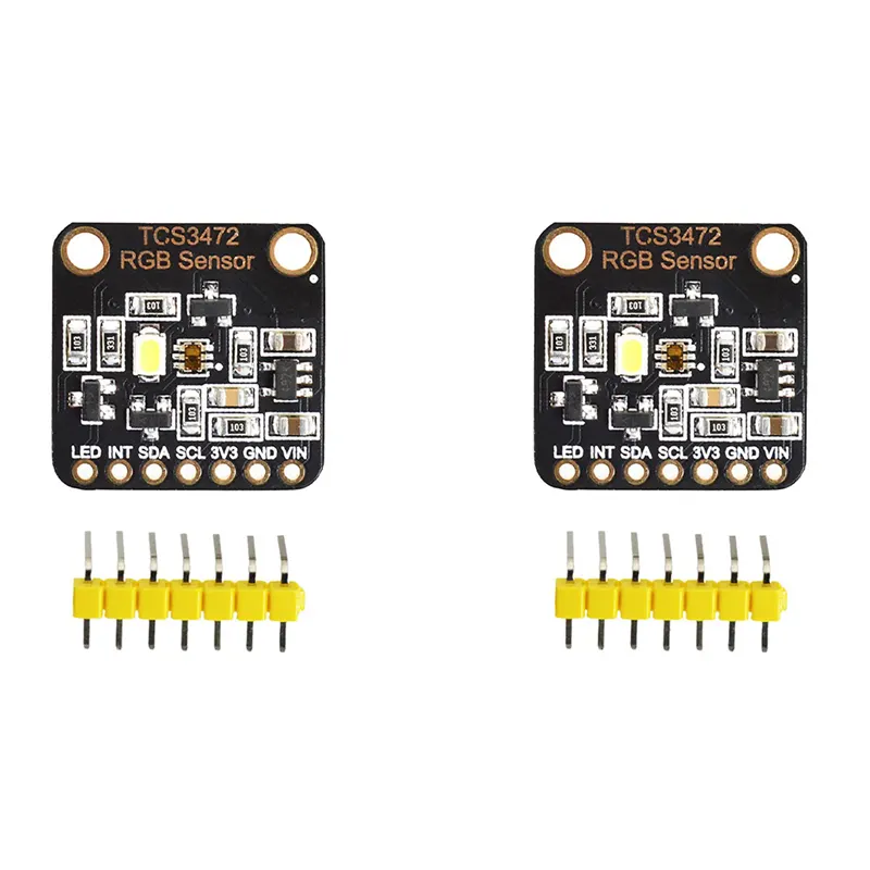 JAERBEE 2X Color Recognition Sensor TCS230 TCS3200 Bright Light Sensor RGB for STM32 DC 3.3/5V