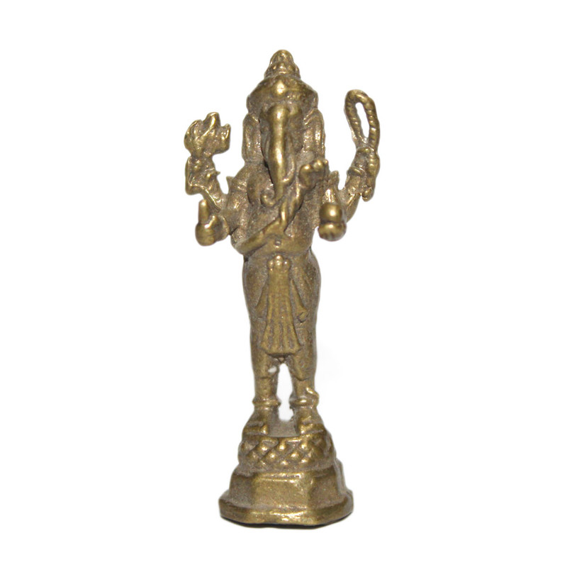 Ganesh Laxmi Brass Statue