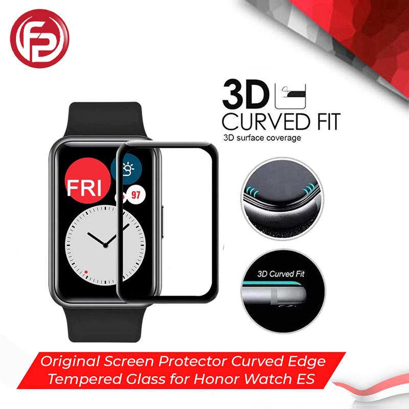 HONOR Watch ES/ Huawei Watch Fit Smartwatch: 3D Curved Full Edge Soft Protective Cover Full Screen Film Protector Case