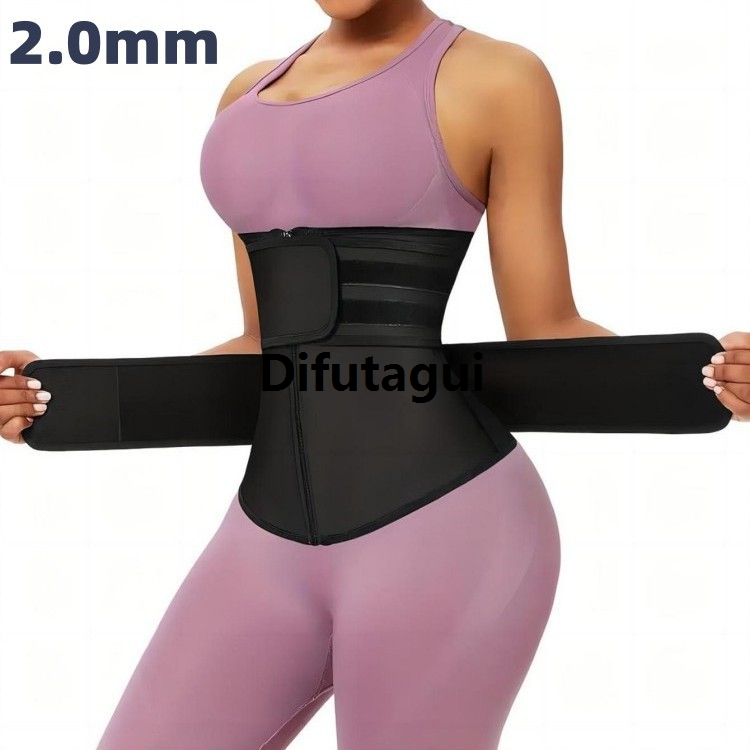 Difutagui Men Sauna Vest Polymer Sweat Slimming Weight Loss Sauna Suit Tank Bargain price Top Zipper Body Shaper Shirt Workout Waist Trainer Fat Burning