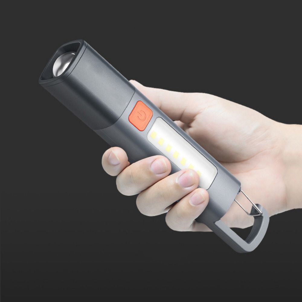 Flood Light Rechargeable LED Torch Light Zoomable SD1023 LED COB Flashlight Multifunctional Portable XPE Bright Flashlight Outdoor