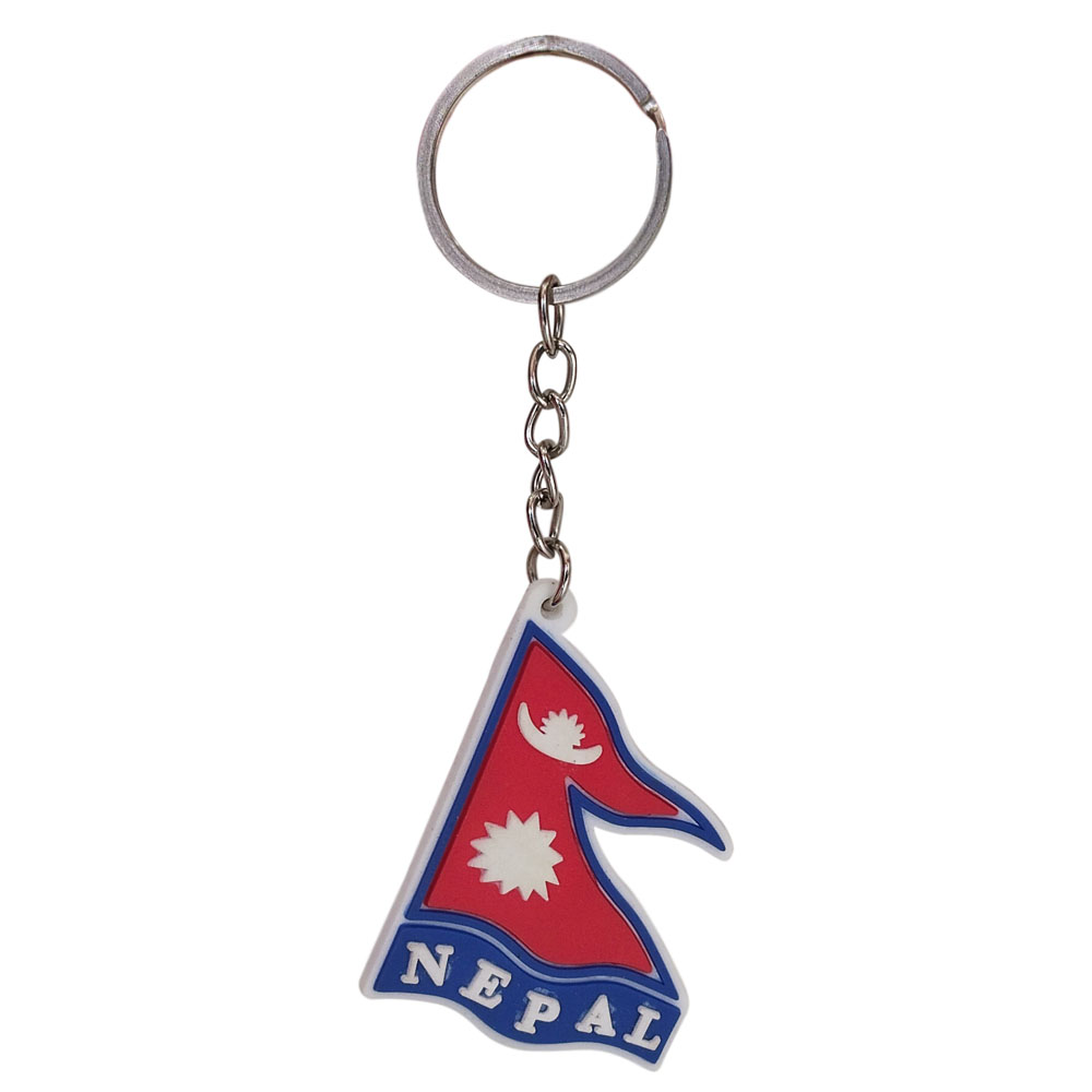 Nepal Flag Designed Keyring from Udhami Ghar