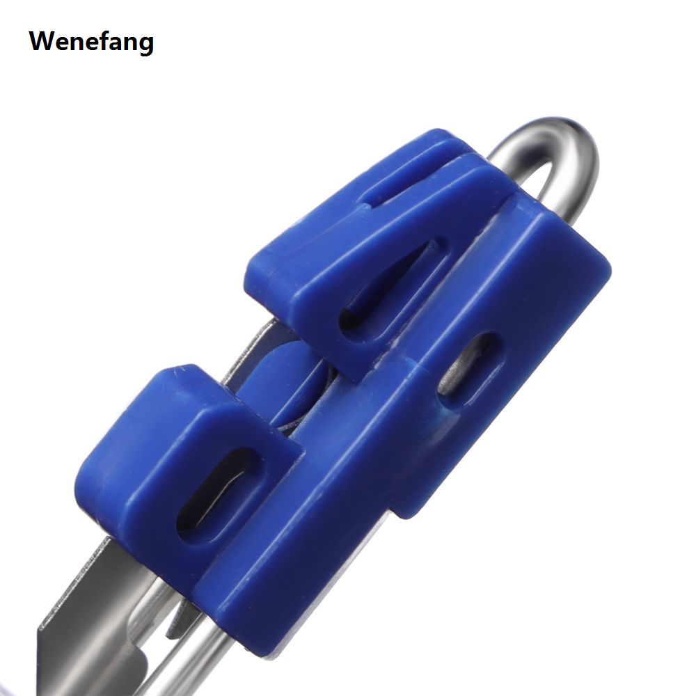 Wenefang 10pcs Sea Fishing Splash Down Solo Hook Bait Clip Breakaway Style Luxury Bait Release Clip Multifunction Pesca Iscas Tackle Tools