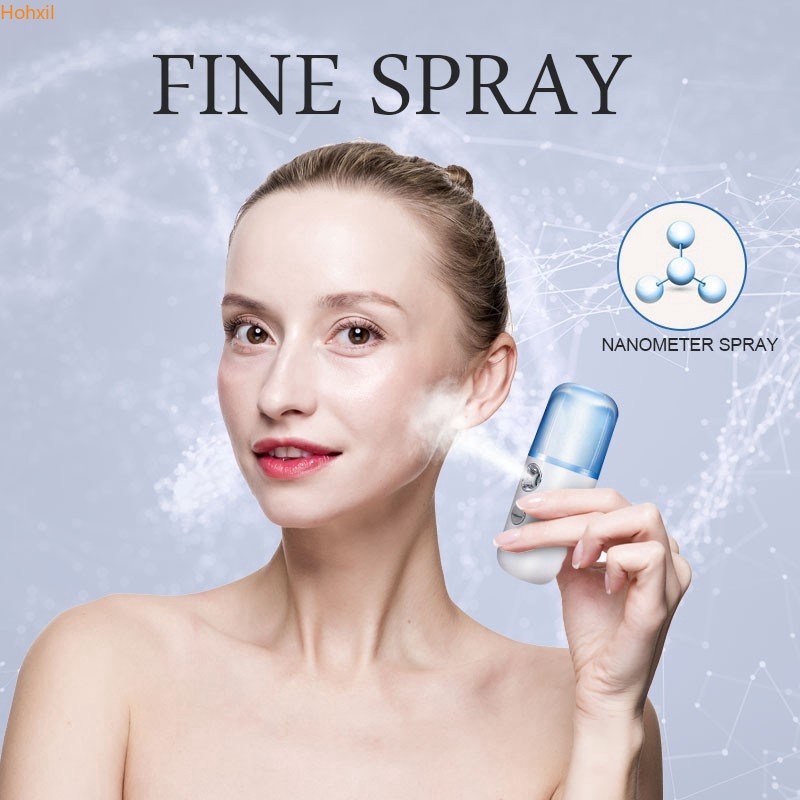USB Handy Nano Mist Diffuser Spray For Face ,Cold Fog Sprayer Facial Moisturizing , Aromatherapy Humidifier