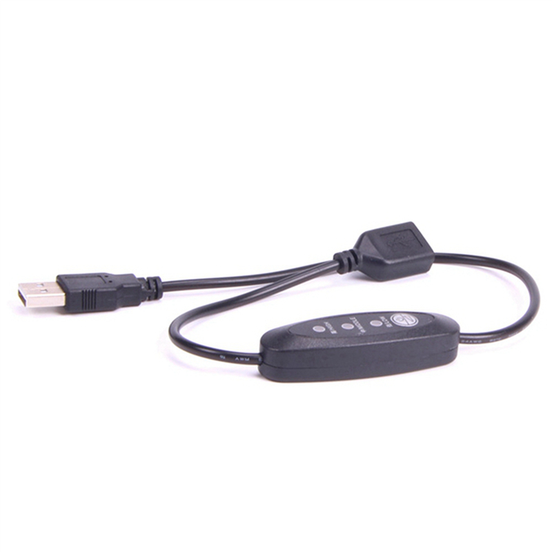 OUMERY 3X USB 5V-12V Temperature Controller Heater Thermostat 3-Speed Adjustable 24W