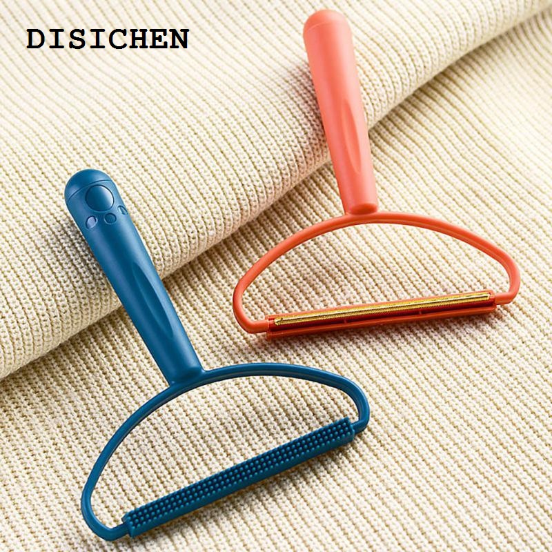 DISICHEN New style Pet Hair Remover Brush Portable Lint Remover Hair Brush Fuzz Fabric Shaver Brush Dog Grooming Tool Wooden Cat Brush Dog Supplies