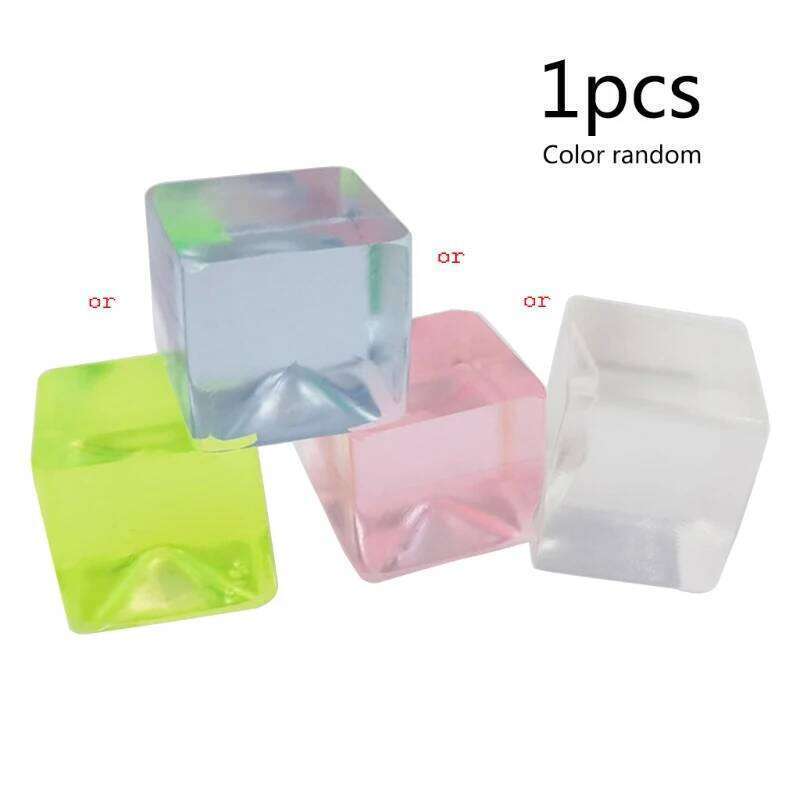 Kids Favor Soft TPR Squishy Ice Cube Balls Squeeze Toy Anti-Stress Gadgets