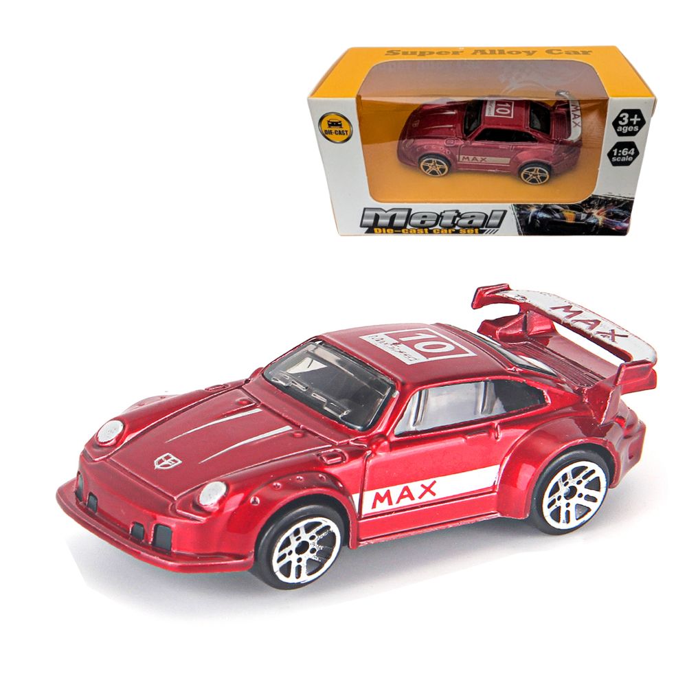 7.5 cm Die Cast Full Metal 1:64 Scale Porsche 911 GT1