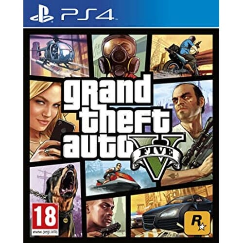 Sony PS4 Game Grand Theft Auto 5 - GTA 5 Game CD |