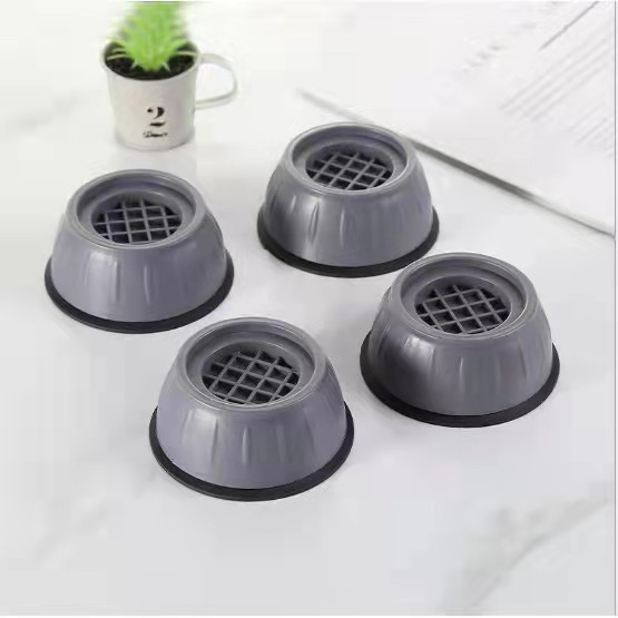 Top Loading Washing Machine Stand - 4pcs Set with Shock Absorbing Feet for Universal Fit