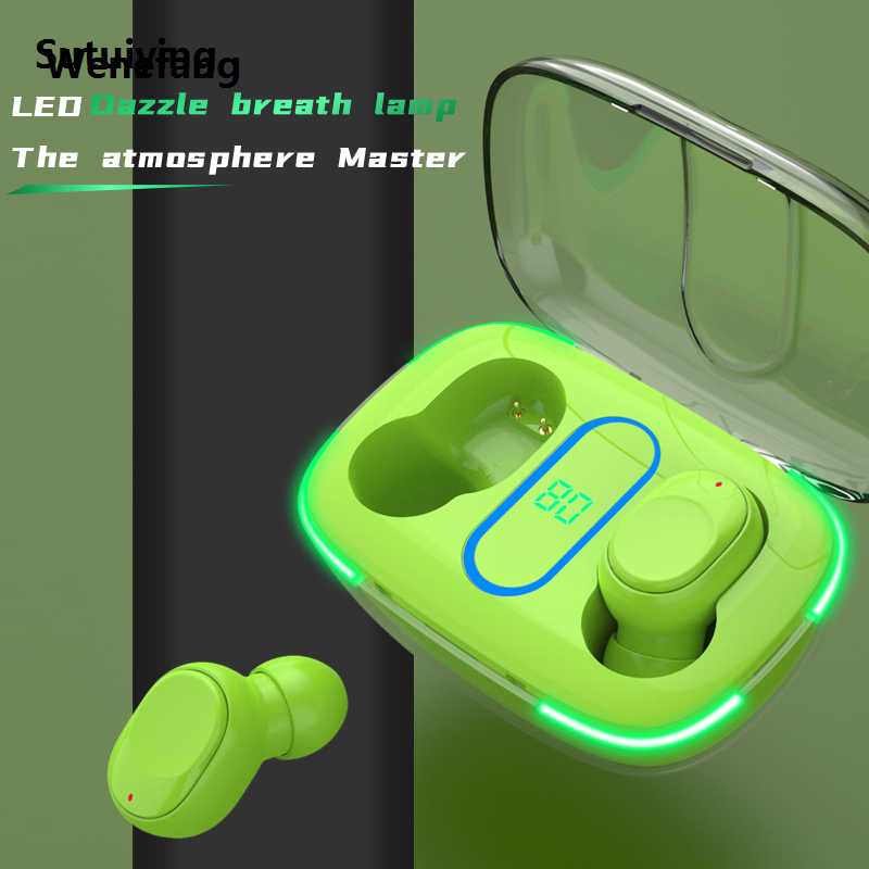 Wenefang Sutuiying Y90 TWS Bluetooth Earphone 5.3 Wireless Headset IPX7 Waterproof New Deep Luxury Bass Earbuds True Wireless Stereo Headphone Sport Earphones