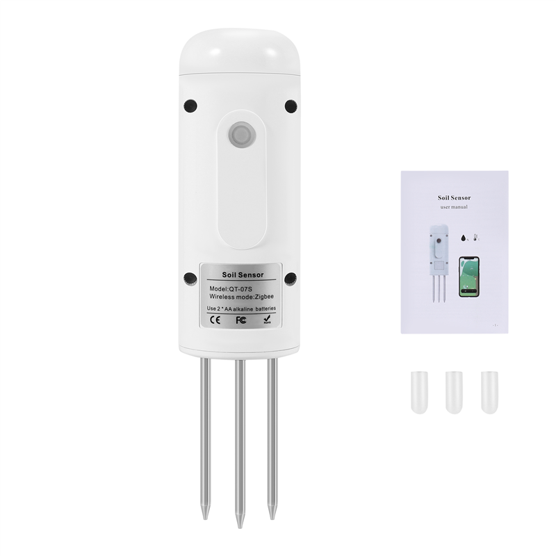 Tuya Zigbee Wireless Soil Moisture Meter Plant Monitor IP67 Waterproof Detector for Garden