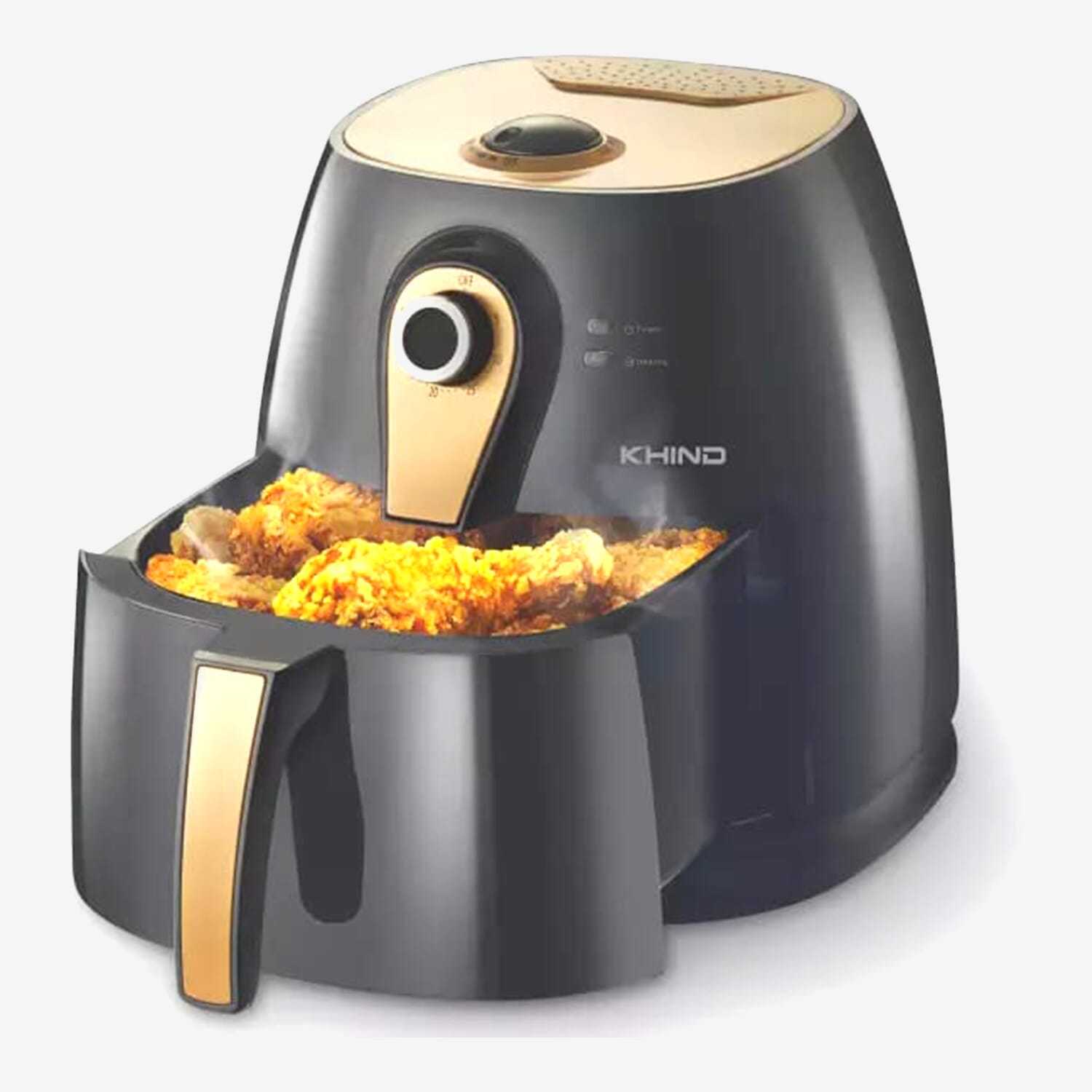 Khind 4.6L Double Knob Air Fryer