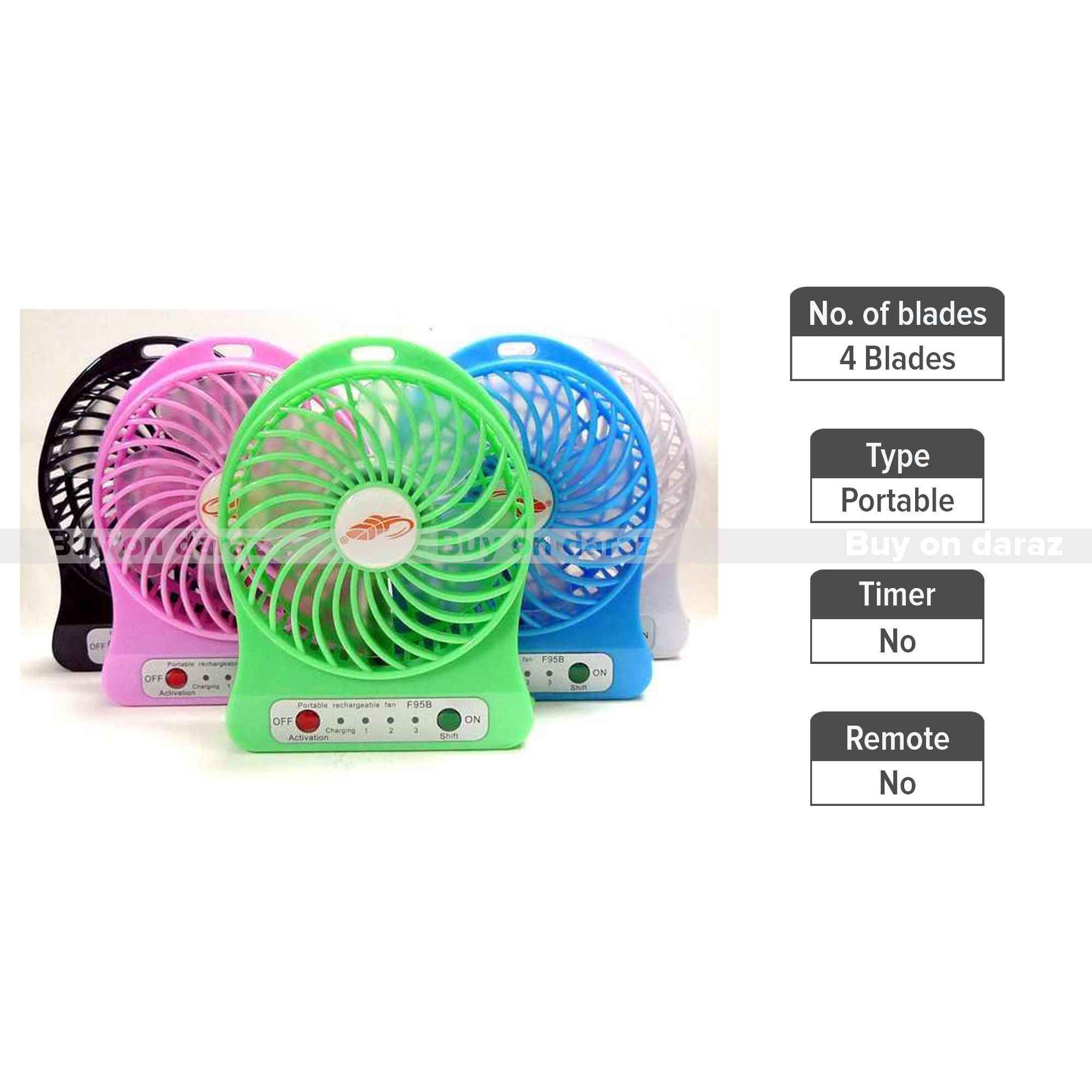 Portable Rechargeable USB Mini Hand Fan