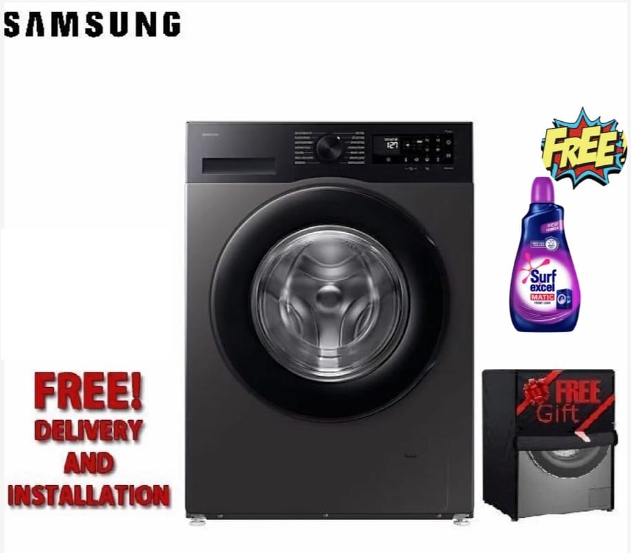 SAMSUNG 9 Kg Washing Machine With AI Eco Bubble WiFi Embedded WW90DG5U24AXIM
