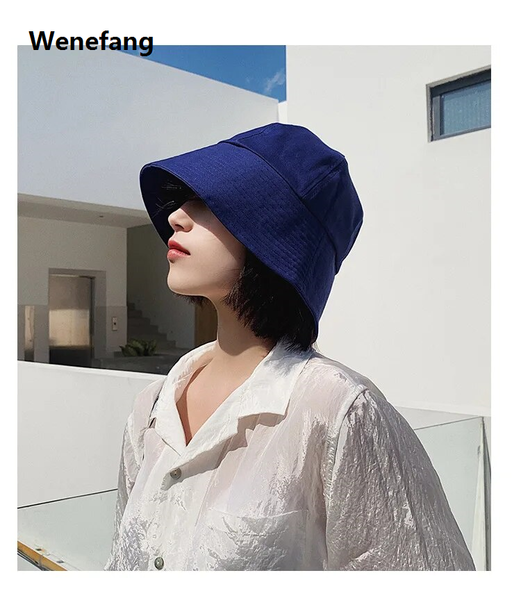 Wenefang Y2K Panama Bucket Hats For Men Women Summer Bucket Cap Uni Cool Fishing Hat Sun Summer Sunscreen Fisherman Hip Hop Caps