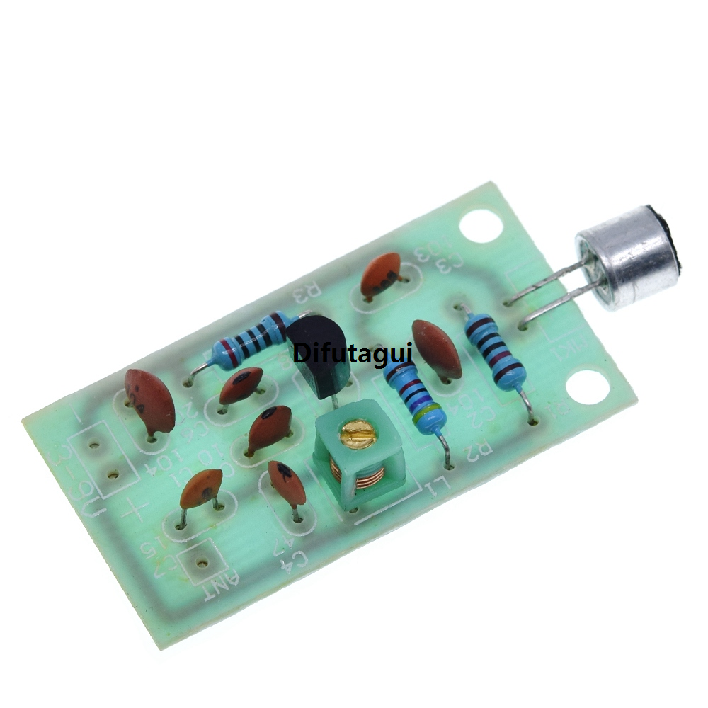 Difutagui 2025 New 5V-103MHz Radio Amateur Microphone Wireless Module FM [Essential] Fashion Shengyang 1PCS Transmitter Mini Frequency Board 91-3VDC for DIY