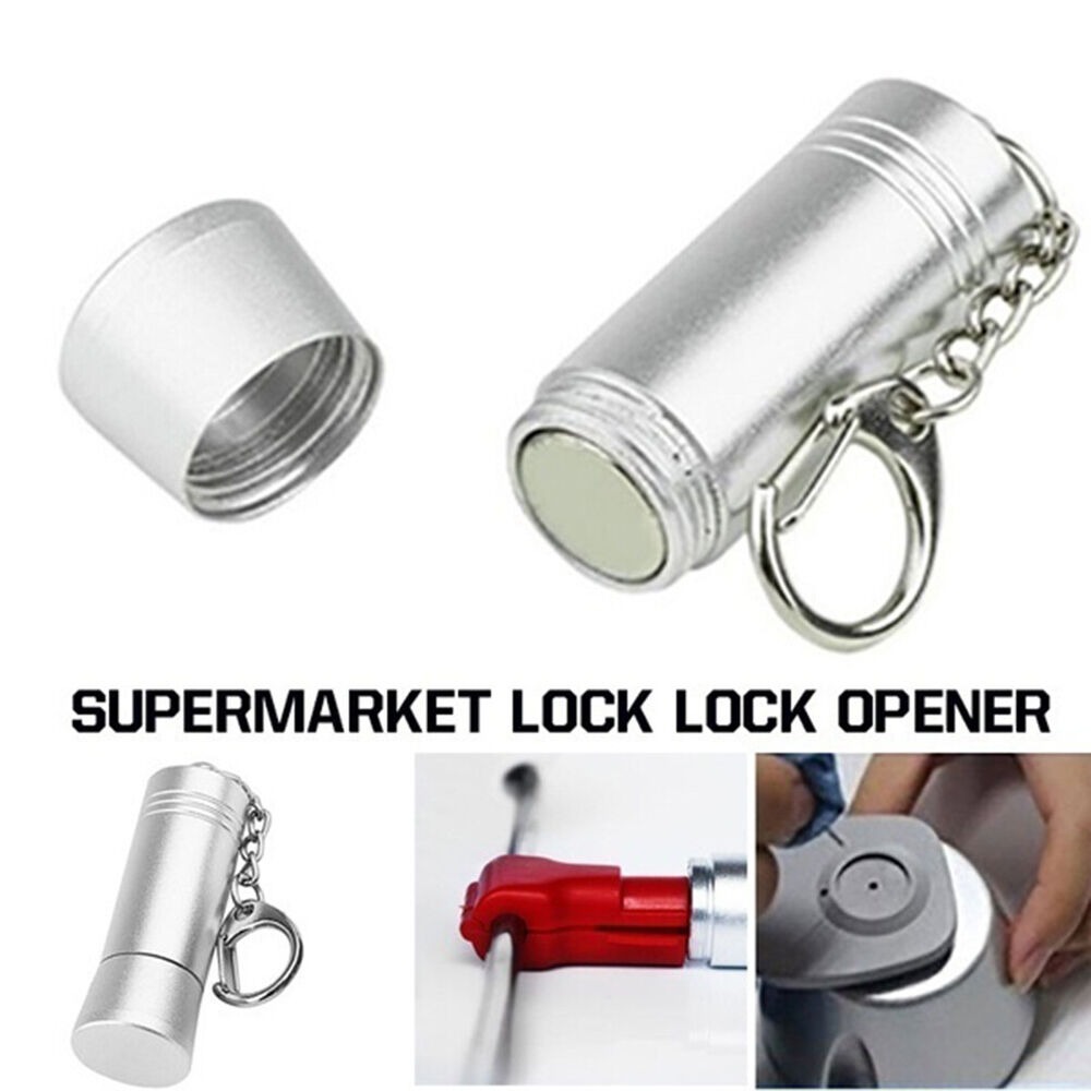 Portable Security Tag Hook Separator Simple Magnetic Bullet Magnet Tag Remover Eas Tag Detacher Eas Label Separator With Handy Clip