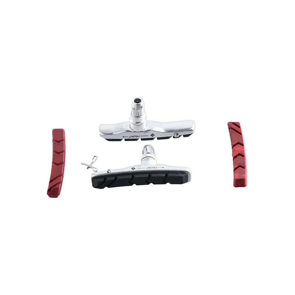 Mountain Road Bike Brake Pads Block Durable Brake Anti-Resistance Shoes V-Brake Pads Bicycle Brake Shoes 1 Pair