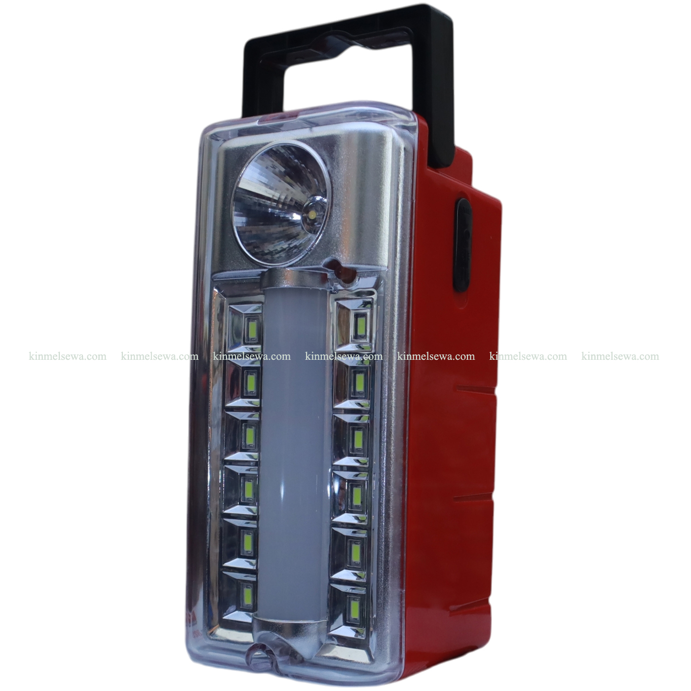 Hi-Bright Lantern With Solar And Rechargeable Emergency Light