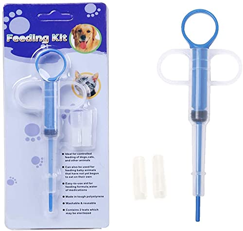 Pet Medicine Feeder - Everyghing Feeding Tool For Dog Puppy, Cat Kitten, Goat, Calf Etc.