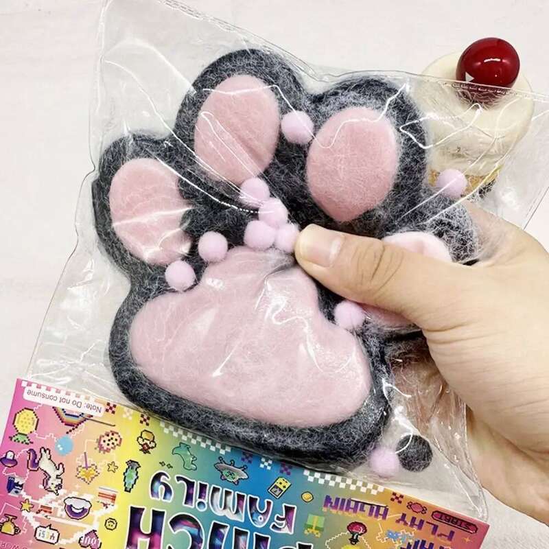 New Large Giant Squeeze Taba Squishy Toys Decompressing Pinching Cat Paw for Kids Adults Birthday Party Favors Gifts