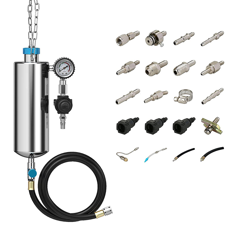C80 Car Fuel Injector Cleaning Machine Auto Engine Washing Tool