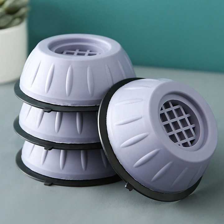Anti Shock Washing Machine/Refrigerator Pads- 4 Pcs