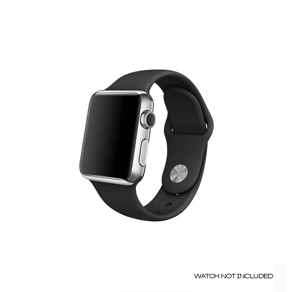 Sport Band for Apple Watch 44mm & 42mm, Soft Silicone Replacement Strap