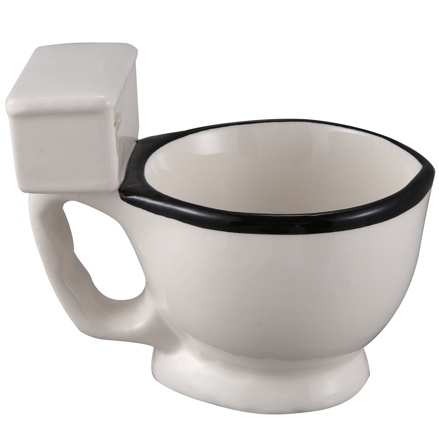 Toilet Ceramic Mug with Handle 300Ml Coffee Tea Milk Ice Cream Cup