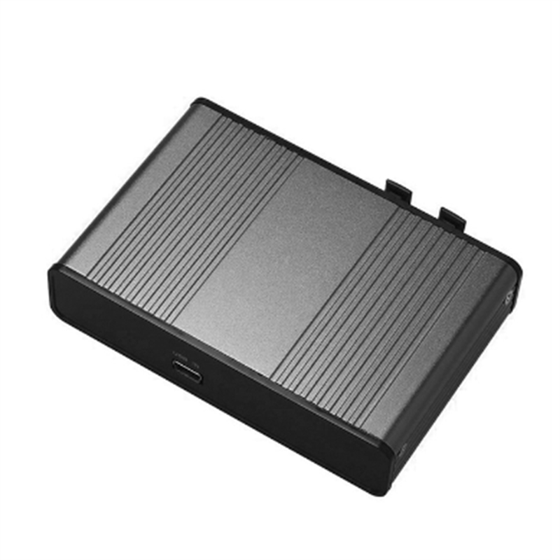 USB 6 Channel 5.1 / 7.1 Surround External Sound Card PC Laptop Desktop Tablet Audio Optical Adapter Card Easy Install (Black)